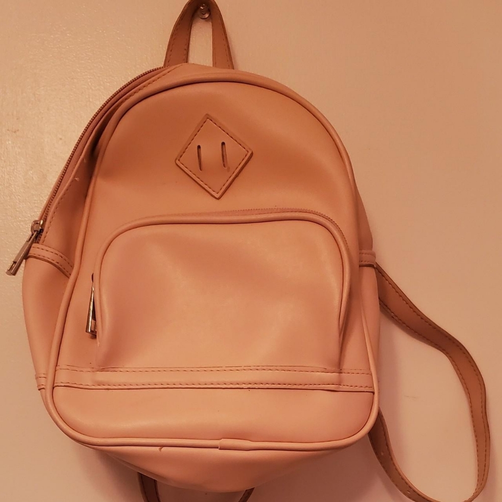 Forever 21 Baby Pink Faux Leather Bag
